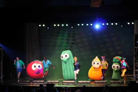 Veggie Tales Live performed at Northview in 2010